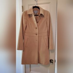 Ann Taylor Camel Peacoat (size 0)